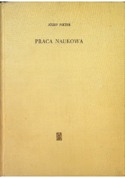 Praca naukowa