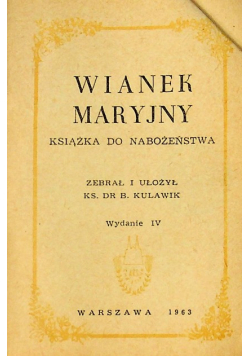 wianek maryjny