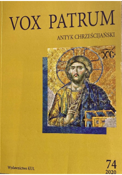Vox patrum antyk chrześcijański nr 74