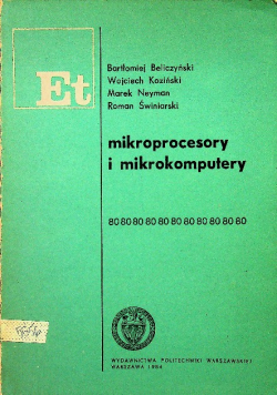 Mikroprocesory i mikrokomputery