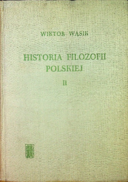 Historia filozofii Polskiej II