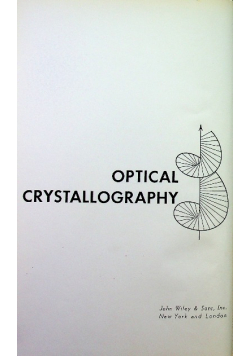Optical crystallography
