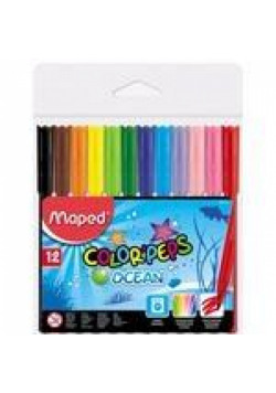Flamastry Colorpeps Ocean 12 kolorów MAPED