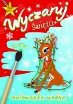 Malowanka wodna, Wyczaruj święta.Renifer