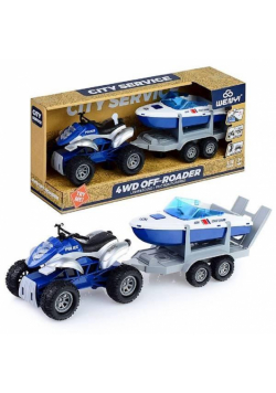 Quad z lawetą i motorówką WY400E-5