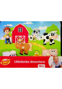 Układanka drewniana NOWA