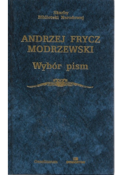 Frycz Modrzewski Wybór pism