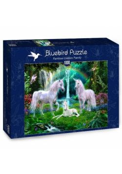 Puzzle 1000 Rodzina jednorożców