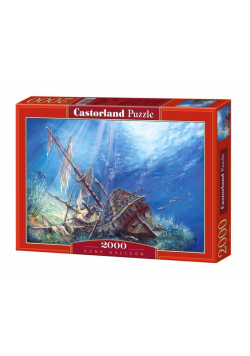 Puzzle 2000 Zatopiony statek CASTOR