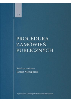 Procedura zamówień publicznych T.1