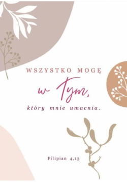 A Kartka Składana - Wszystko mogę w Tym ST