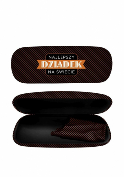 Dzień Dziadka. Etui na okulary brązowe
