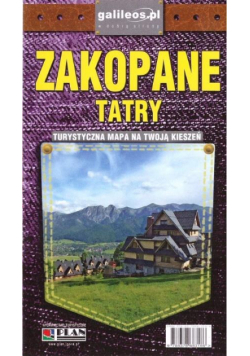 Plan kieszonkowy - Zakopane, Tatry
