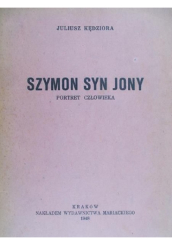 Szymon syn Jony 1948 r