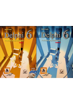 Delphi 6 praktyka programowania Tom I i II