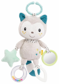 Zawieszka, maskotka edukacyjna Kot Yuki 35 cm