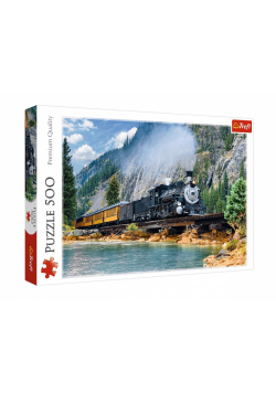 Puzzle 500 Górski pociąg TREFL