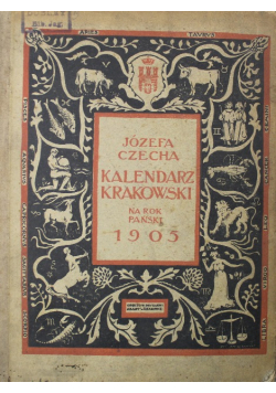 Kalendarz krakowski na rok pański 1905 r.