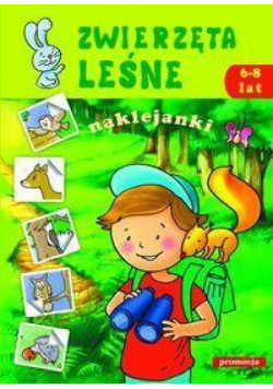 Zwierzęta Leśne 6-8 lat - naklejanki