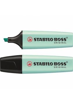 Zakreślacz Boss pastelowy turkusowy (10szt)STABILO