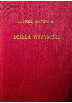 Słowacki Dzieła wszystkie tom VII