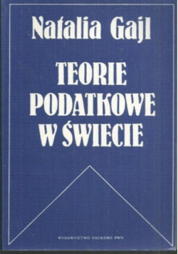 Teorie podatkowe w świecie