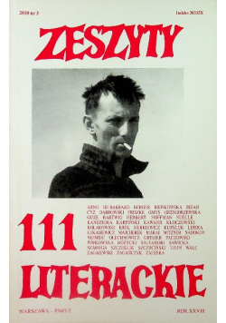Zeszyty literackie 111