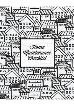 Home Maintenance Checklist