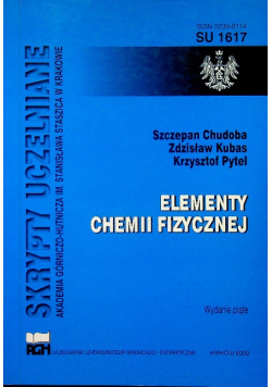 Elementy chemii fizycznej
