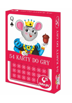 Karty do gry 54 Junior mix