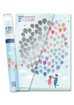 Plakat ze zdrapką dla dzieci #100wspólnychZabaw