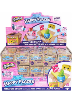 Shopkins HappyPlaces S1 Niespodzianka 3-pak(30szt)