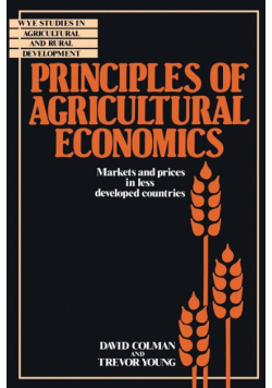 Principles of Agricultural Economics