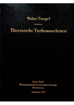Thermische Turbomaschinen
