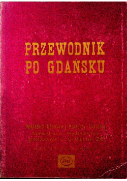 Przewodnik po Gdańsku Reprint
