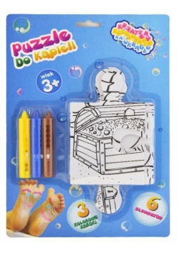 Koloruj na okrągło - Puzzle do kapieli