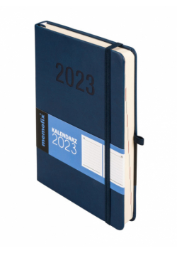 Kalendarz 2023 Vivella Memofix A5 DNS granatowy