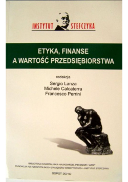 Etyka finanse a wartość przedsiębiorstwa