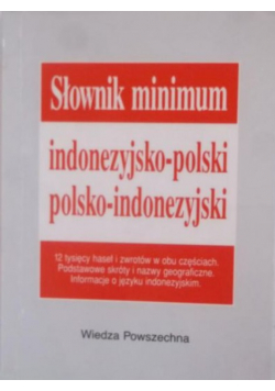 Słownik minimum indonezyjsko  polski polsko  indonezyjski