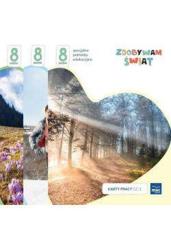 Zdobywam świat Karty pracy cz.1-3 Poziom 8