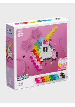 Plus-Plus Puzzle by numbers Jednorożec