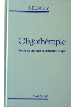 Oligotherapie Precis de clinicque et de therapeutique