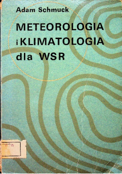 Meteorologia i klimatologia dla WSR