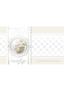 Zaproszenie PMZ-033 Chrzest (5 szt.)