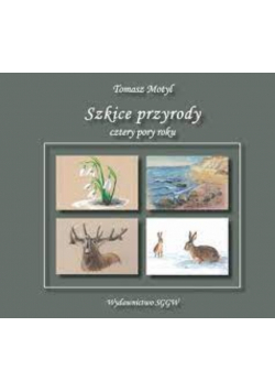 Szkice przyrody cztery pory roku
