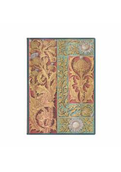Notatnik gładki, Paperblanks Wild Thistle Midi Flexi