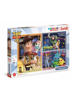 Puzzle 3x48 Super kolor Toy story 4