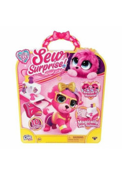 Little Live Pets. Maskotka Sew Surprise róż