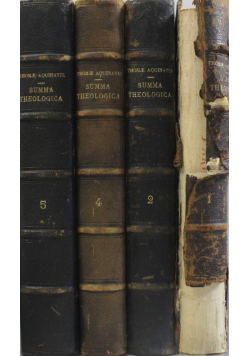 Summa theologica 4 tomy ok 1887 r.
