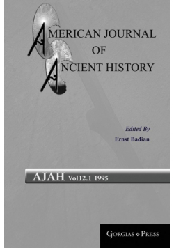 American Journal of Ancient History 12.1